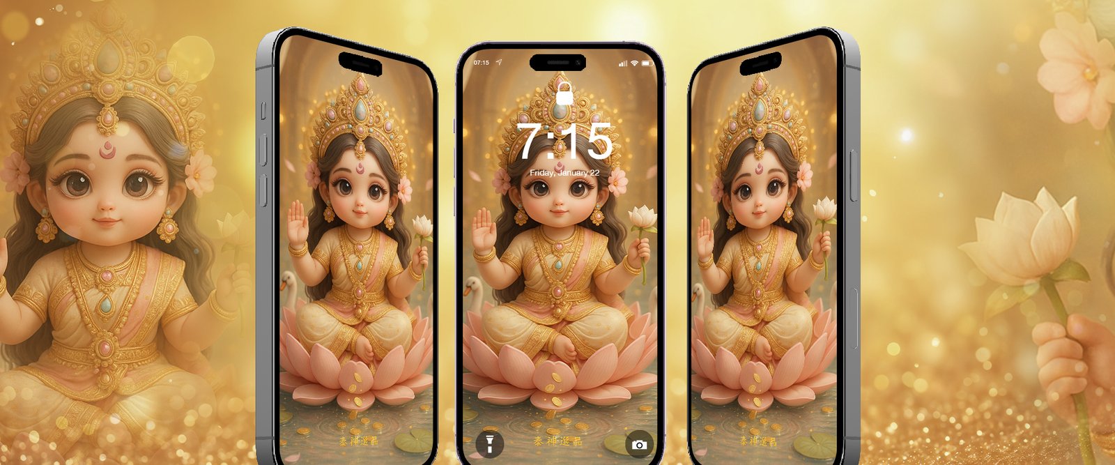 泰國守財天神桌布・手機桌布開運版｜泰神選品 Thai God Pick