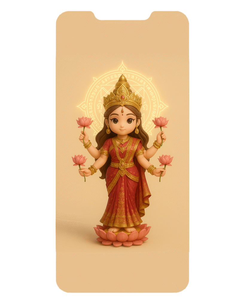 財富女神 吉祥天女（拉克希米）｜財富與愛情之女神
招財納福、提升人緣、讓你在事業與愛情上都豐盛富足，是打造圓滿人生的關鍵能量。